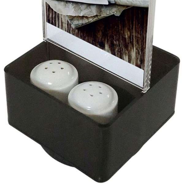 Menuholder Salt & Pepper, M65 acrylic holder