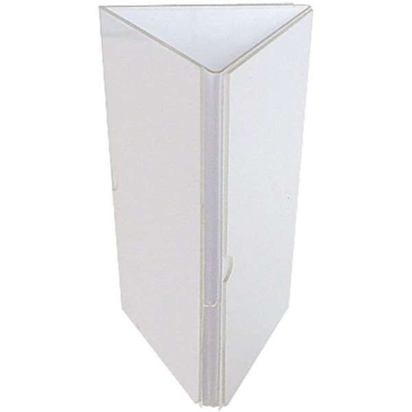 Triangle Menuholder, acrylic, 3 x M65