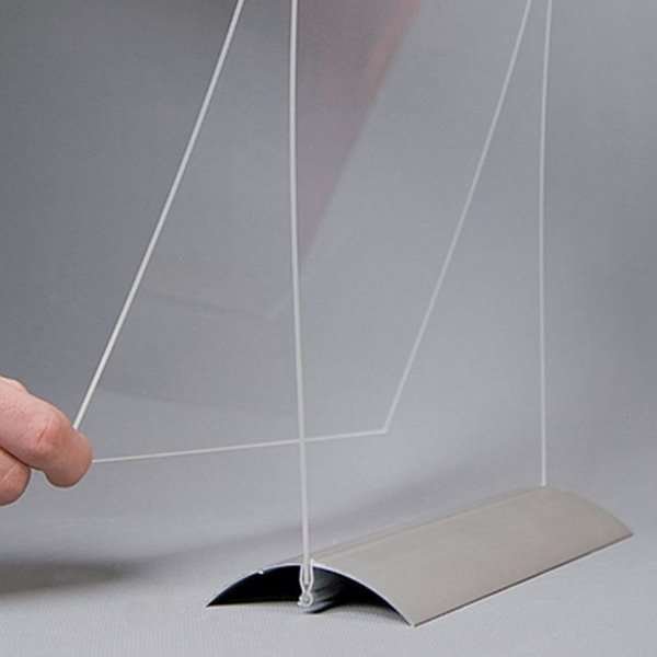 Swing Wing, vertical, alu base with A5 holder