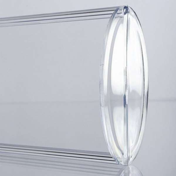 Oval Leaflet Menuholder, acrylic, A5