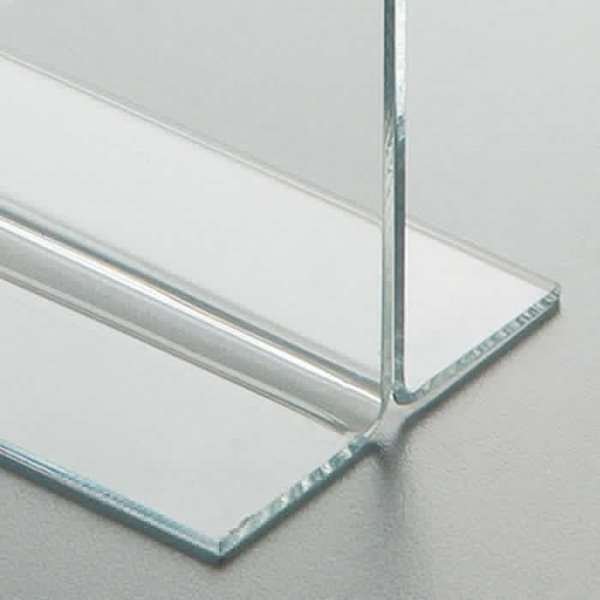T-Menuholder, horizontal A6 acrylic display