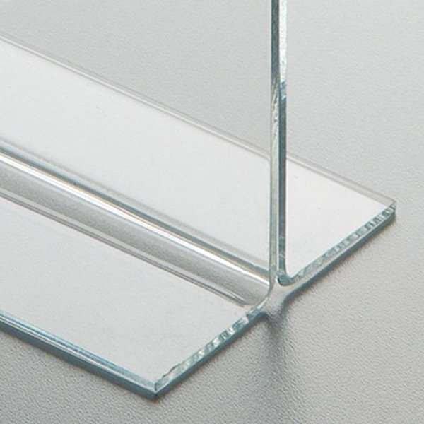 T-Menuholder, vertical A5 acrylic display