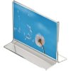 T-Menuholder, horizontal A6 acrylic display #4