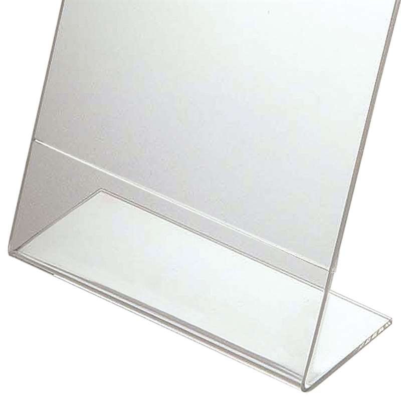 ACRYLIC L MENU HOLDER Horizontal A4