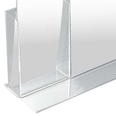 Menuholder Triple A4, acrylic, with 2 x M65 holders