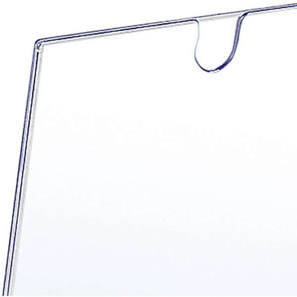Menuholder Single, vertical, with M65 pocket and top insert