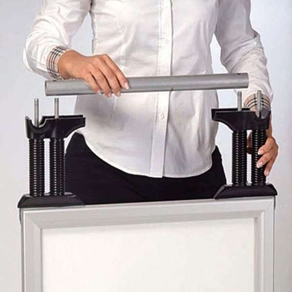 Wind-Line Budget Pavement Board, alu/silver, A1