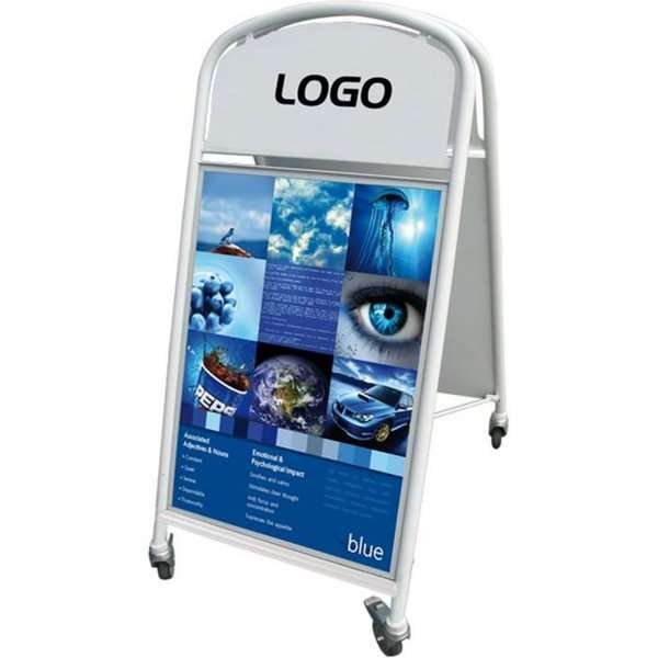 Ellipse Lux Pavement Board with wheels, white, A1