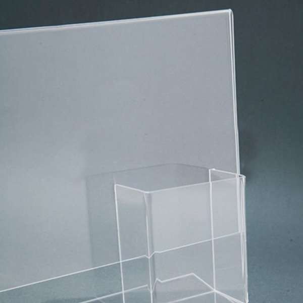 L-Menuholder with Front Pocket Vertical A4