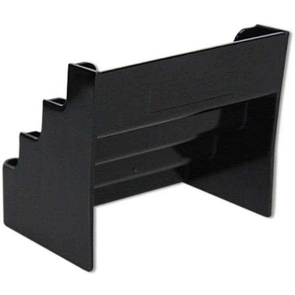 Business Card holder, 4 pcs. - horizontal - black