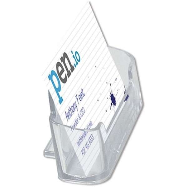 Business Card holder  - rounded -  horizontal