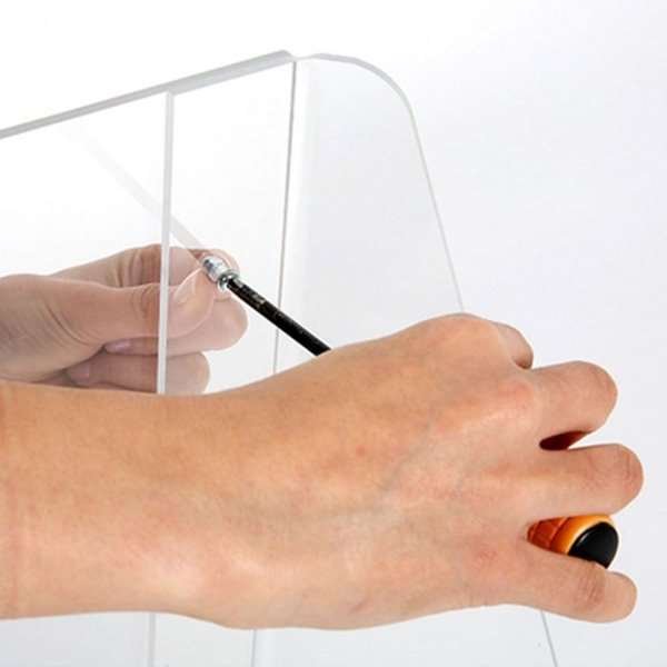 Hygiene Screen, Desk. 90x65cm