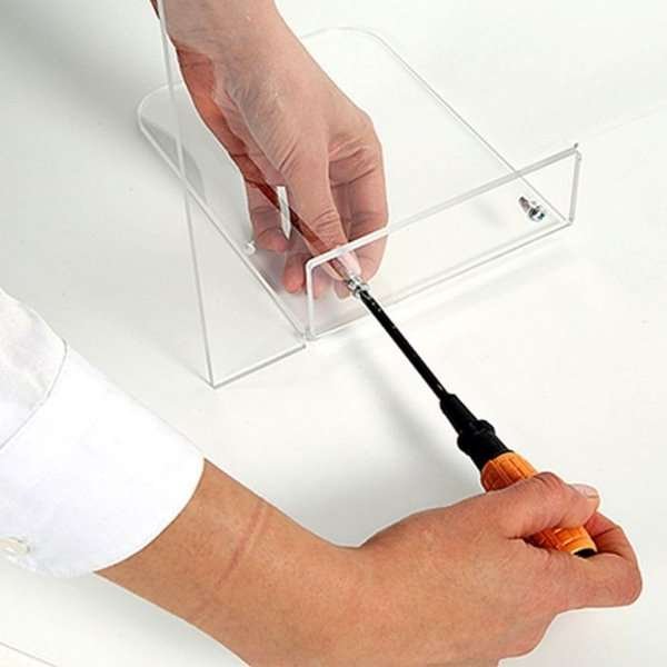 Hygiene Screen, Desk. 90x65cm