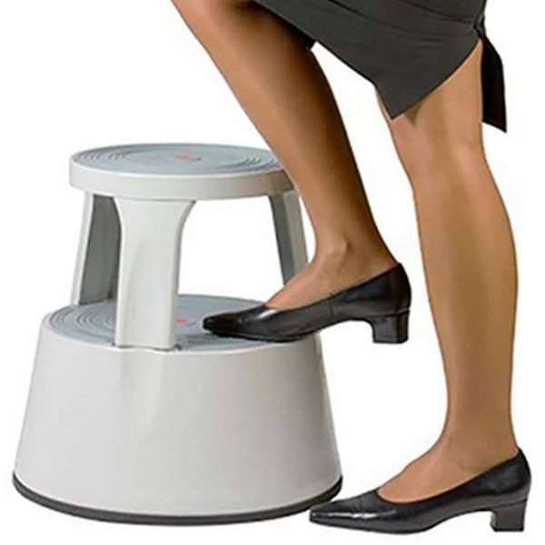 Elephant Foot, Stepstool - Grey