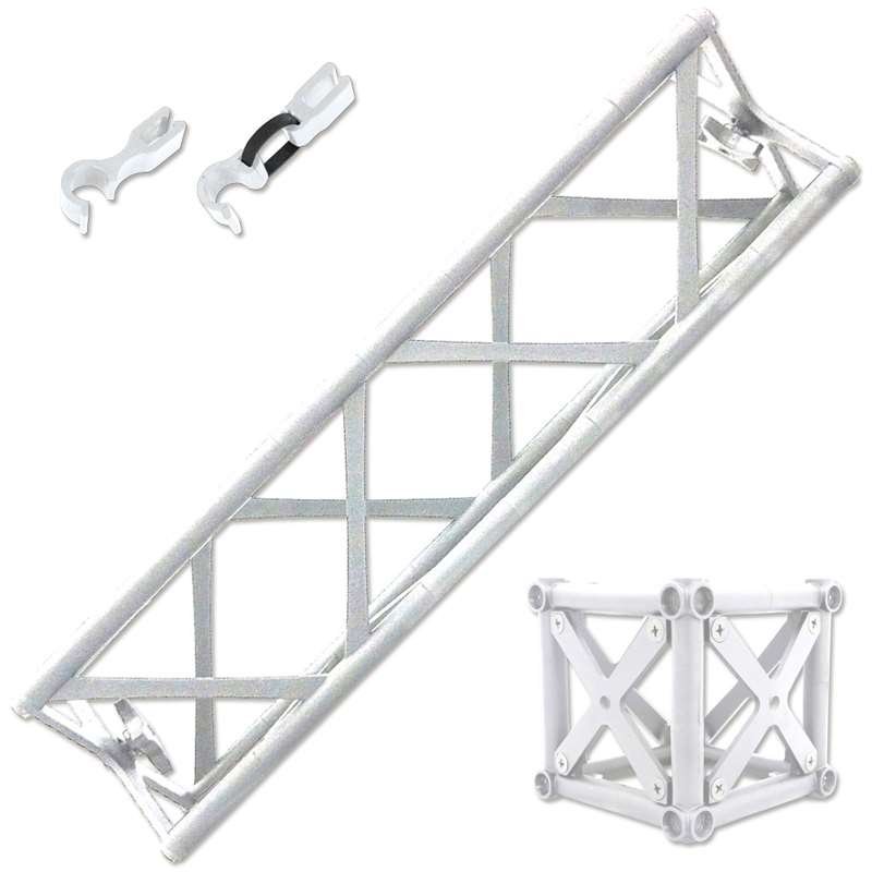 Crown Truss U-Shape 3 x 3 m, 15 x 15 cm, white
