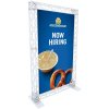 Crown Truss Single Banner, 10 x 10 cm, white exhibition wall #7