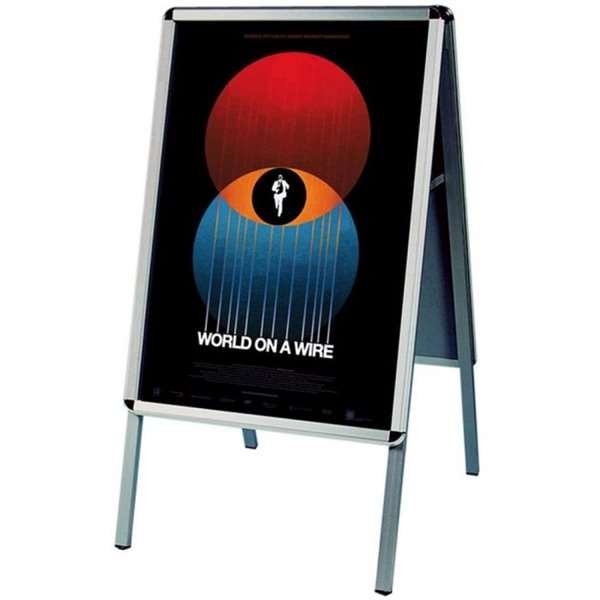 Alu-Line Rondo Pavement Board, silver, A0 #2