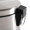 Pedal Trash Can, 20 L - Silver #3
