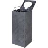 Waste Bin Stylish, RAL 9007, maxi 120 L #4