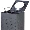 Waste Bin Stylish, RAL 9007, maxi 120 L #2