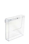 CROWN TRUSS 10x10, Brochure dispenser A5 with fitting - white #1