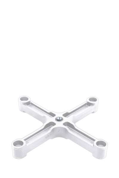 Connecting Cross, for Crown Truss 10, white