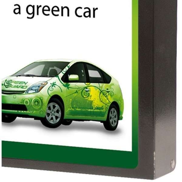 Suggestion Box with A4 Info, black mailbox