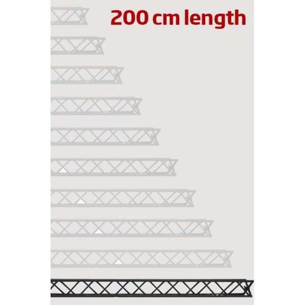 200 cm module for Crown Truss 10, black