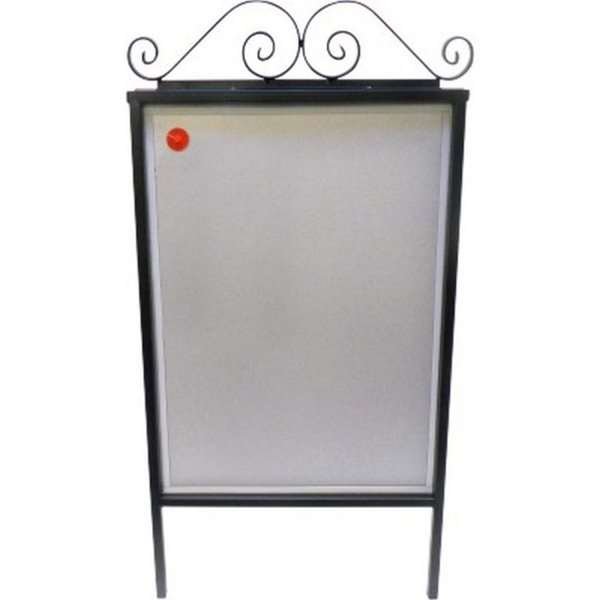 Antique A-Board, black, 50 x 70 cm