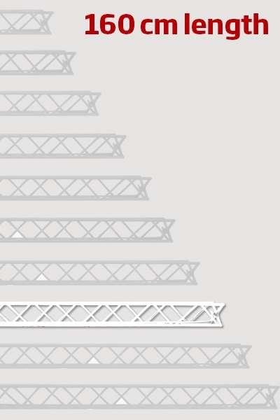 160 cm module for Crown Truss 10, white