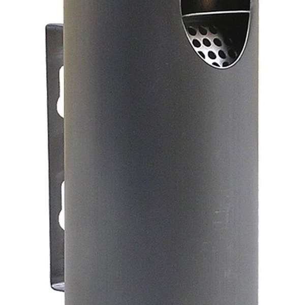 Cigarette Tube, black, for outdoor use, 0,7 l