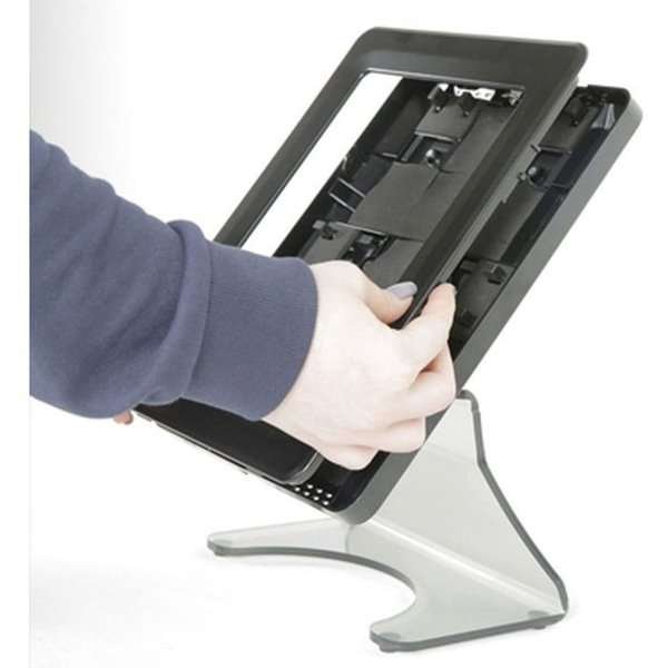 Table holder for iPad 