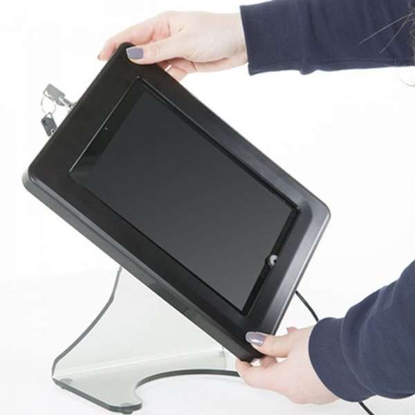 Table holder for iPad 