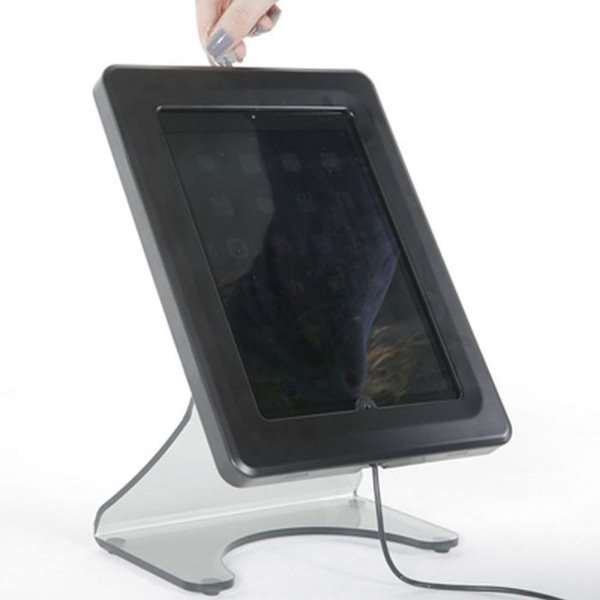 Table holder for iPad 