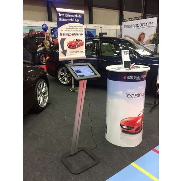 Banner Holder for iPad Stand