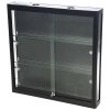 Showcase Wall Duo, black, with LED spots #1