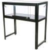 Showcase Desk Duo, black, with LED spots #2