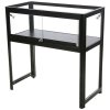 Showcase Desk Duo, black, with LED spots #1