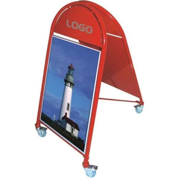 New Gotik Lux Pavement Board, red, A1