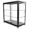 Showcase Counter Duo, black, with LED spots #1
