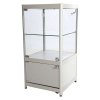 Showcase Counter, Solo, silver, with storage and halogen spots #1