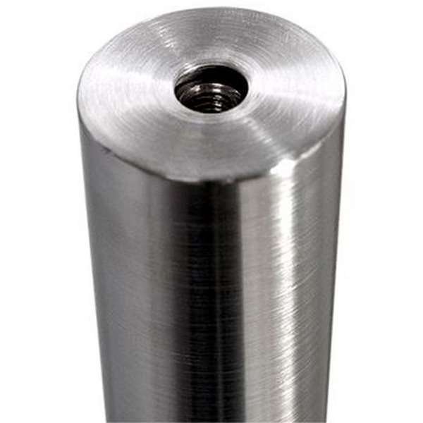 Round fitting, silver, for Crowd Barrier banner pole