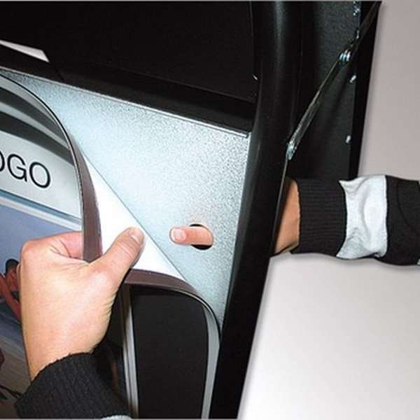 Gotik Classic Pavement Board, black, 50 x 70 cm