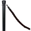 Wall fitting, black, for Crowd Barrier rope/pole #4