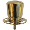 Que control stand with top for rope - Gold #4