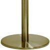 Que control stand with top for rope - Gold #8