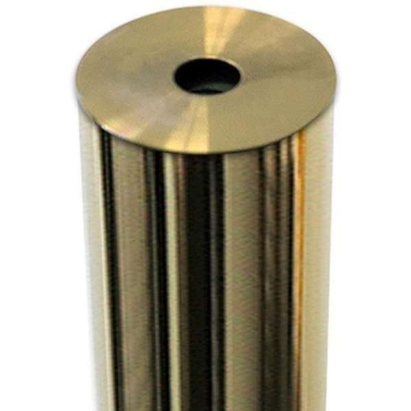 Crowd Control System, pole with Red belt. Gold System