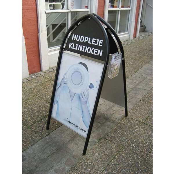 Gotik Classic Pavement Board, black, 50 x 70 cm