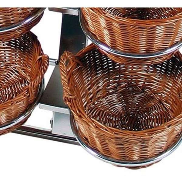 Shop Display with 10 round baskets #5