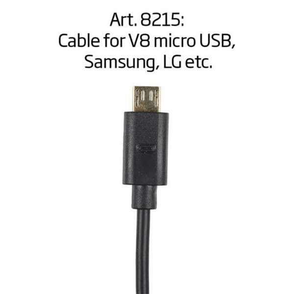 Cable type V8 micro USB for Samsung, LG, etc.